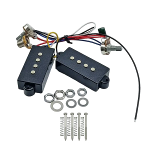 Điện Pickup Bass S điều chỉnh chủ âm dây cố định đường điện 4 dây Pickup Bass Bass điện preamp hệ thống dây điện mạch Pickup