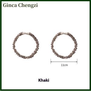 Ginca 1คู่แฟชั่นเสื้อเชิ้ตรัดแขนแหวนติดแขนเสื้อสายรัดข้อมือป้องกันการลื่นสายรัดข้อมือเข็มขัดรัดยืดหยุ่นสำหรับสุภาพสตรี