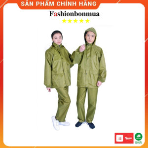 Áo mưa bộ áo mưa đi xe máy 1 người 1 đầu vải dù chống thấm cao cấp F89 0042