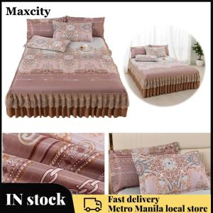 3pcs Wedding Bedspread Mattress Cover Machine Washable Bed Sheet Set Elegant Home Decoration
