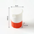 Portable Medicine Cutter Pill Cutter Box Tablet Splitter Storage Case Tablet Separator Dispenser Compartment Box. 