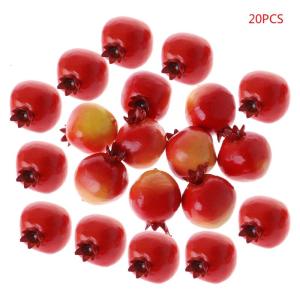 20pcs Simulation Artificial Pomegranate Fake Home Party Decor
