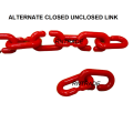 Adjustable Plastic Chain Safety Chain Multipurpose 1m 3m 5m, Link Warning Barrier (Red) Plastic Chain Link 3.5cm x 2cm, Plastic Chain Harang Red - Laundry Chain. 