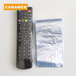 【CANAMEK】 Transparent Heat Shrink Film Bag For TV Box Video Remote Control Waterproof Dustproof Protective Cover Protector Case