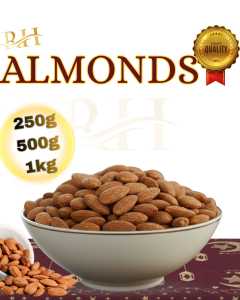 ALMONDS FRESH NUTS 250G/500G/1KG