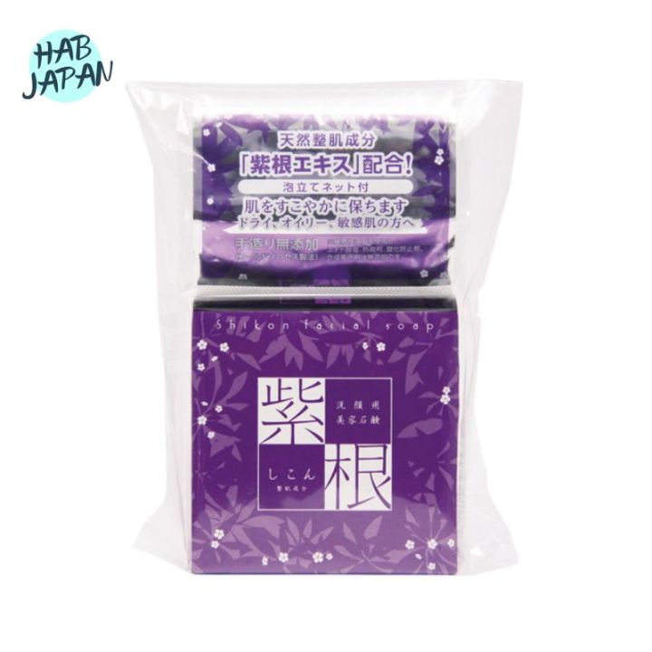shinfactory Facial soap 100g brightened with purple root extract Aging