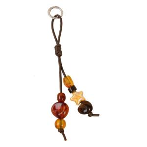 Premium Resin Keychain Phone Strap Purpose Bag Charm Secure Closure Design for Keys Devices