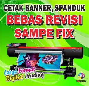 Cetak Banner Spanduk Baliho Murah - Pesan Ukuran Banner Besar Disini Aja yaaa !!