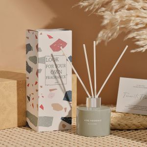 ชุดต้นกกตัวกระจายน้ำหอมหมีบินหรูหราสำหรับบ้านให้กลิ่นหอมสำหรับห้องนั่งเล่น & ห้องน้ำ