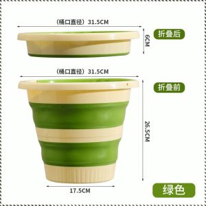 Outdoor Bucket Portable Plastic Bucket Maintainable High Value Detachable Flexible and Unbreakable