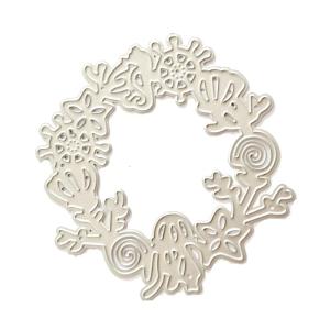 Wreath Metal Cutting Dies Stencils for DIY Scrapbooking Decorative Embossing Paper Cards Template Decorative Die Cuts