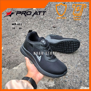 NOAH - Sepatu Sekolah PRO ATT MR 852 35-38 /Sepatu Sekolah Hitam /Sepatu Pria /Sepatu Anak /Sepatu Olahraga