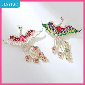 JCSYFAC Thời trang Rhinestone bay Phượng trâm cài cho phụ nữ quần áo áo trang sức accessries Quà Tặng