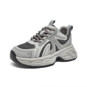 2026สไตล์ใหม่ รองเท้าผ้าใบระบายอากาศได้ดี เกรด A+ พื้นหนารองเท้าผ้าใบผู้หญิงลำลอง ร้อยเชือกรองเท้าผ้าใบ แฟชั่นน้ำหนักเบารองเท้าวิ่ง