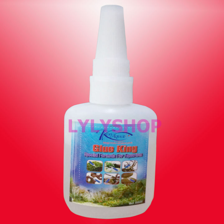 Keo dán đá thủy sinh, lũa, dán rêu, đá tiger, đá đen gia lai, đá kẹp kem ... chuyên dụng trang trí hồ cá lọ to 50ML