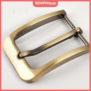 WHPHous 1pc 35mm Zinc Alloy Mens Casual Belt Buckle Bar Buckle Single Pin Half Buckle