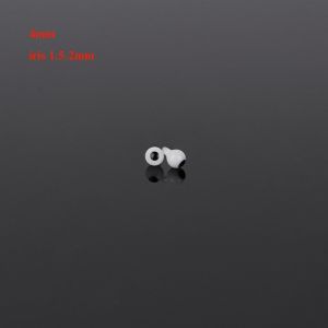SHIRUI 4mm 6mm 8mm 10mm Glass Eyes Eyeball Handle Style Black Black Pearl Eyes  DIY Doll Making Crafts Accessories For BJD Doll/for OB11 Dolls
