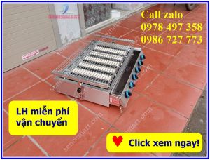 Giá bán Bếp nướng hàu inox chạy gas tốt nhất hiện nay