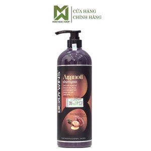 Dầu gội BERDYWINS ARGANOIL phục hồi tóc hư tổn 800ml