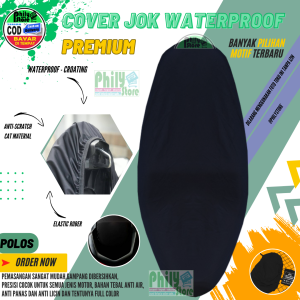 Sarung cover pelindung jok motor ANTI AIR Smash Satria Thunder Shogun Skywave Skydrive Address Next II Universal