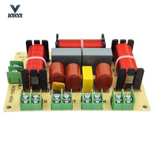 250W 4-8 Ohm 4 Way DIY Speaker Filter Frequency Distributor Module Home Theater Audio Modification [Vodool Center]