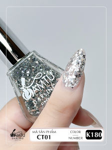 Sơn Móng Tay Tự Khô Màu K176 Đến K208 Chính Hãng Cẩm Tú Darling Lên Màu Chuẩn Bền Màu Nhanh Khô