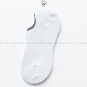 Combo 7 đôi tất nam đi giày lười có đệm silicon chống tuột gót vớ lười nam chất liệu cotton khử mùi hôi - HAI-MIA-1401-CB7