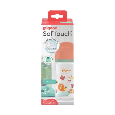 PIGEON SOFTOUCH BPP NURSING BOTTLE PP 240ML AUTUMN