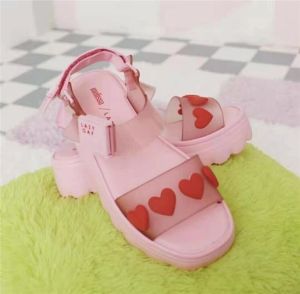 MELISSA WOMEN SANDAL LAZY OAF PLATFORM LOVE SANDAL ORI1:1 ( 35/36 - 40 )