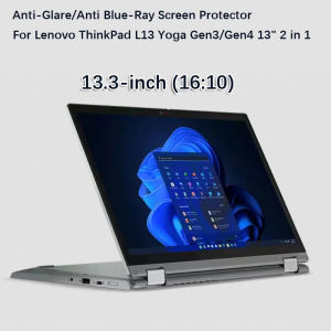 2X Ultra Clear/Anti-Glare/Anti Blue-Ray Screen Protector Guard for Lenovo ThinkPad L13 Yoga Gen3/Gen 4 13" 2 in 1 Laptop 16:10