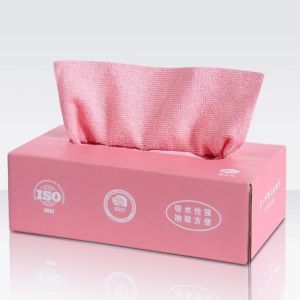 20pcs Kitchen Dish Cloth Absorbent Kitchen Cleaning Cloth Non Stick Oil Dish Cloth Rag Reusable Lazy Rag