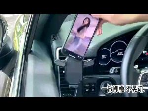 รถที่อัตราแลกเปลี่ยนกับวางโทรศัพท์ แบบหนีบ Car 360 ° หมุนแท่นยึดอุปกรณ์ ที่มีที่ยึดมือถือในรถ