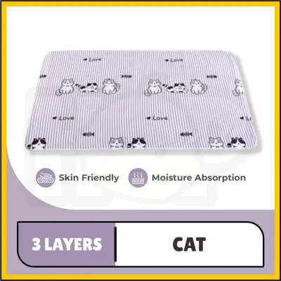 Washable Changing Mat Baby Waterproof Pelapik Baby Waterproof Mat Diaper Changing Mat Baby Changing Mat Travel Baby Mat