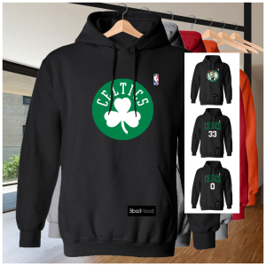 BOSTON LOGO1 Premium DTF Hoodie Jacket | Personalized Anime Band Basketball & Motorcycle Designs