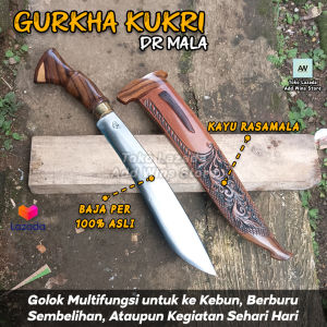 Golok Kebun Kukri Rasamala Ceblok