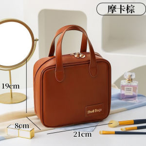 1912 TRAVEL COSMETIC BAG WASH MAKE UP BAG HIGH CAPACITY PU SLING BAG EU FASHION HOUSE