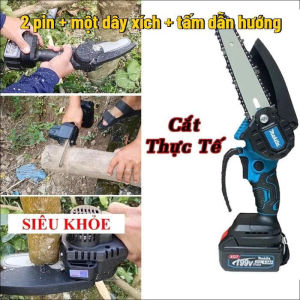 Máy Cưa Xích Cho Makita 18V Nhỏ Cầm Tay Điện Gỗ Sawzall Di Động 6-inch Khai Thác Gỗ Cưa Xích DIY Dụng Cụ Gia Đình