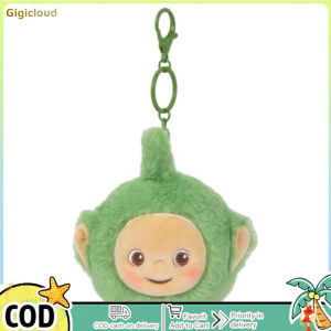 Dễ thương teletubbies Đầu búp bê vải nhung Mặt dây chuyền móc khóa hoạt hình ba lô trang trí cho trẻ em Quà tặng