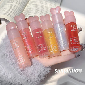 Mirror Water Glitter Lip Gloss Glossy Moisturizing Transparent Lip Oil Lasting Clear Primer Hydrating Plumping Lipstick Makeup