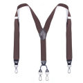 New man's suspenders fashion hook braces elastic adjustable suspensorio breles tirantes casual trousers Ligas father's gift. 