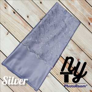 PAKET SERAGAM TULLE BORDIR BESERTA POLOSAN MAXMARA J SILK PREM