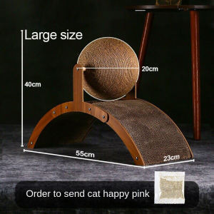 Cat Scratching Board Vertical Claw Grinding Device Paper Large Wear-Resistant Non-Dropping Post Corrugated
