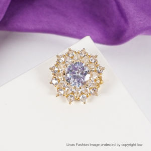 Kerongsang Bahu Pin Tudung Zircon Brooch Mewah Murah Luxury Comel Cute Brooches Hijab Pins Muslimah Fashion Jewellery | LIVAS Fashion