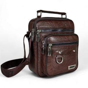 Polo Amstar Tas Selempang Slingbag Crossbag Pria Kulit Oscar Premium Sudah Anti Air Cowok