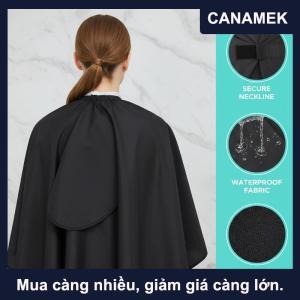 【CANAMEK】 Tóc cắt cổ áo không thấm nước màu CAPE cắt tóc vải làm tóc tóc nhuộm áo choàng Perm Baking dầu cap công cụ cắt tóc cape