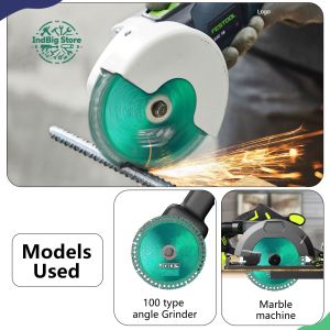 Diamond Cutting Wheel 4" - Mata Gerinda Multifungsi untuk Keramik/Kaca/Beton-Tebal 1.6mm Anti Pecah