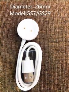 Magnetic Charging  Dock Cradle Charging Cable Wire for Sugar Smartwatch Ultra 2 GS37 GS 29 Holder Watch Charging Stand