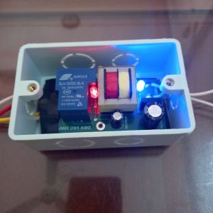 Bộ chuyển nguồn 220V xuống 12V cho phao điện máy bơm