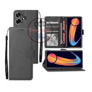 Case Dompet Untuk Infinix Hot 30i Casing Flip Cover Leather Premium Sarung Buku Hp