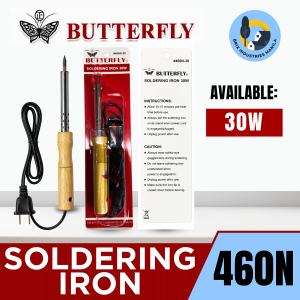 Butterfly 460N Electric Soldering Iron 30W–150W – Fast Heating Durable Tip for Electronics DIY Circuit Board & Repair Work
